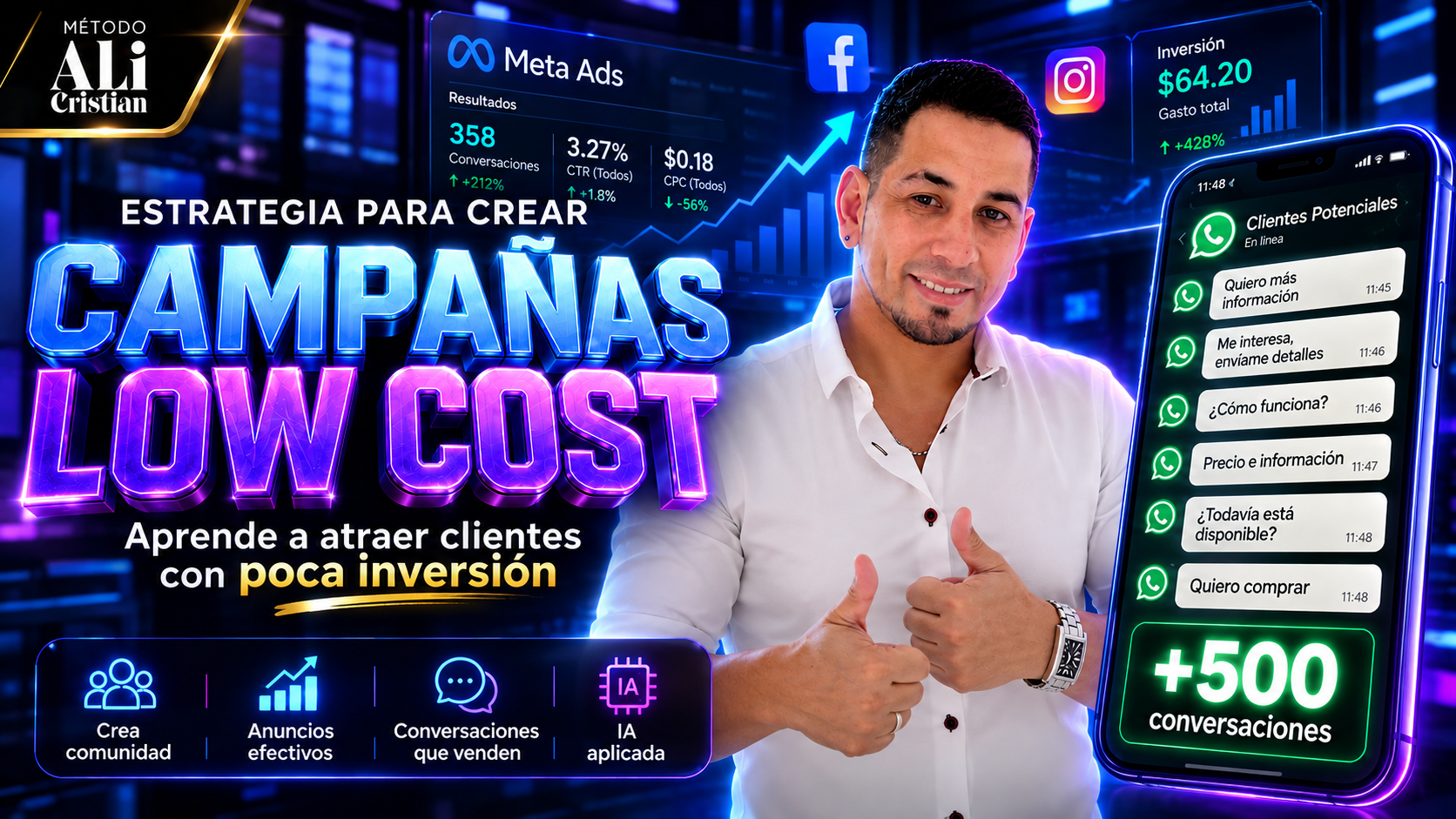 Campañas Low Cost – Aprende a atraer clientes con poca inversión